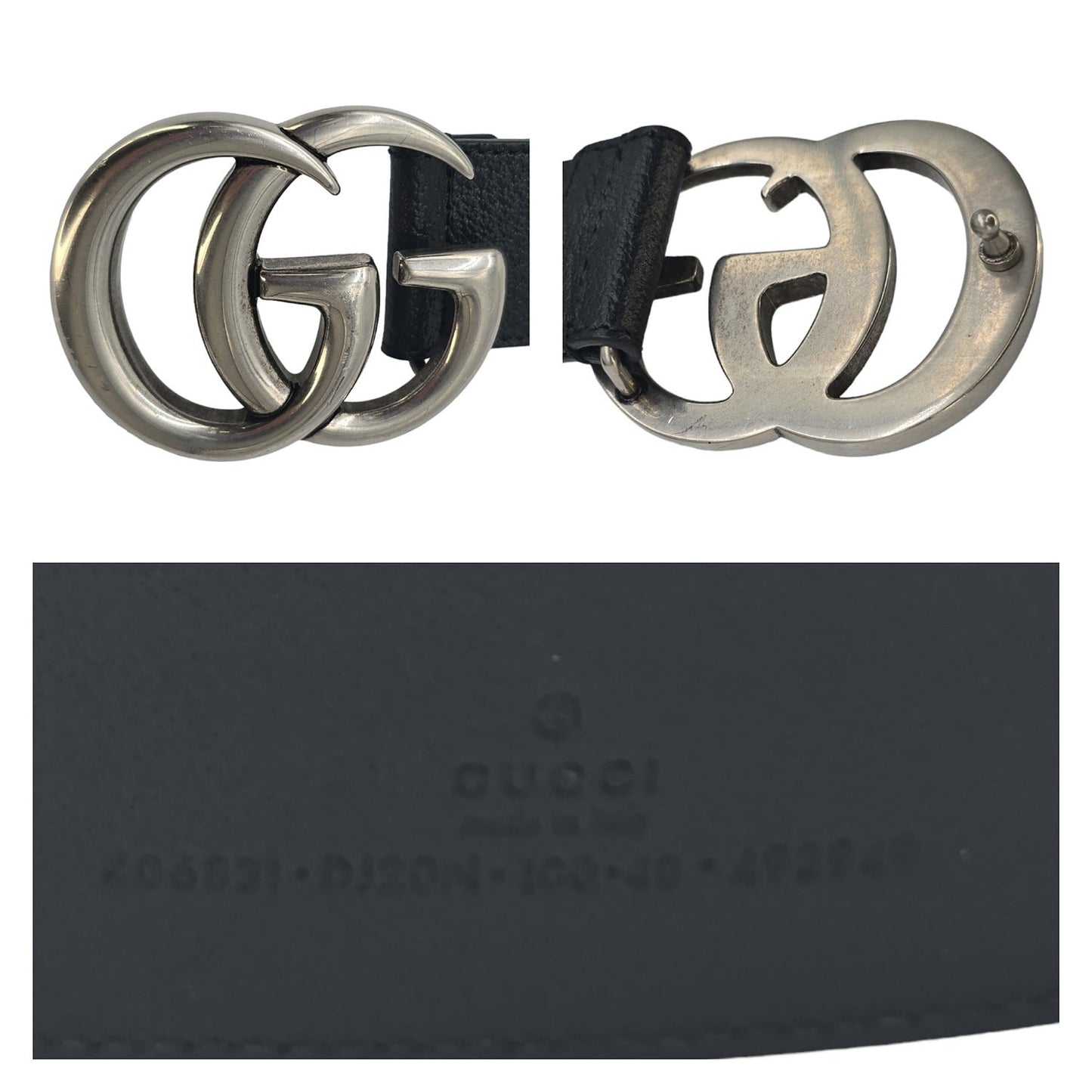 Gucci 40mm Leather Marmont Belt Sz 40