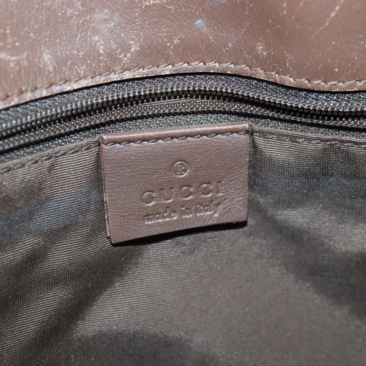 GUCCI GG Canvas Tote Bag Beige 002 1098 87340