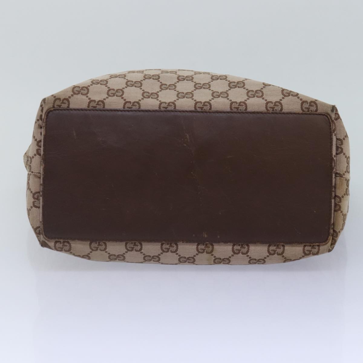 GUCCI GG Canvas Tote Bag Beige 002 1098 87340