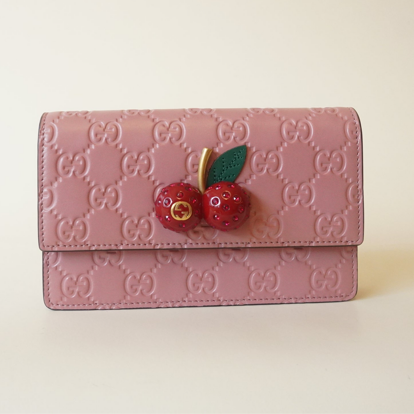 GG Guccissima Mini Cherry Chain Bag Shoulder Bag
