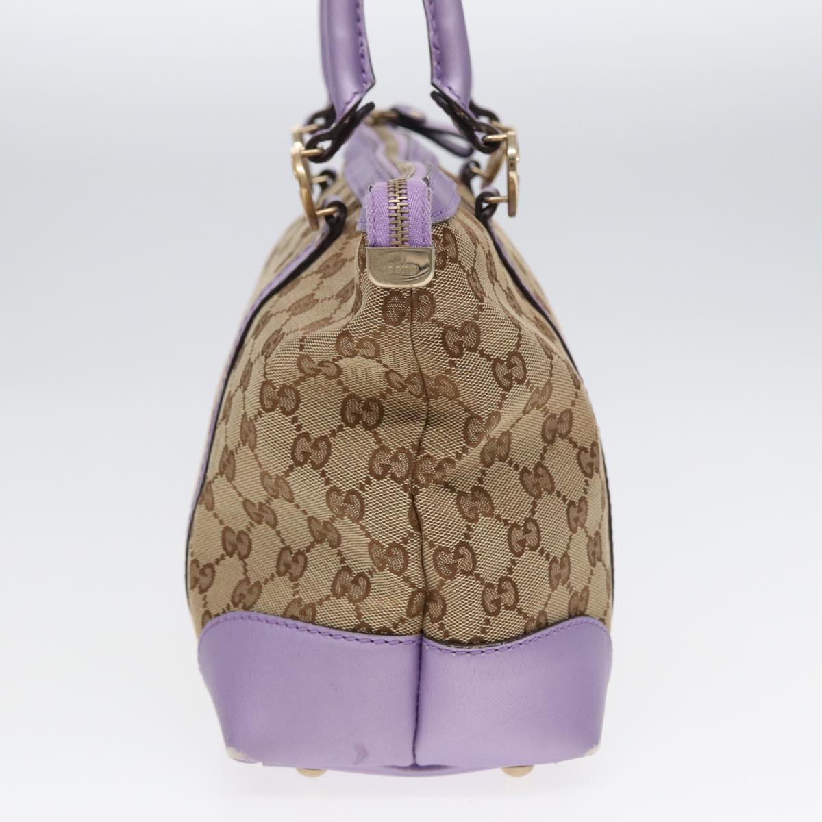 GUCCI GG Canvas Tote Bag Beige Gold 257069 88424