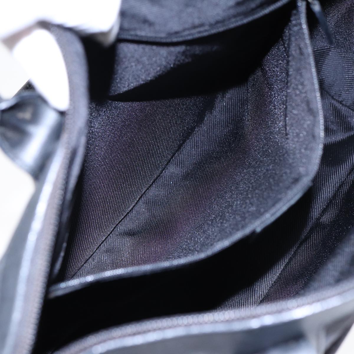 GUCCI GG Canvas Tote Bag Black Gold 88788