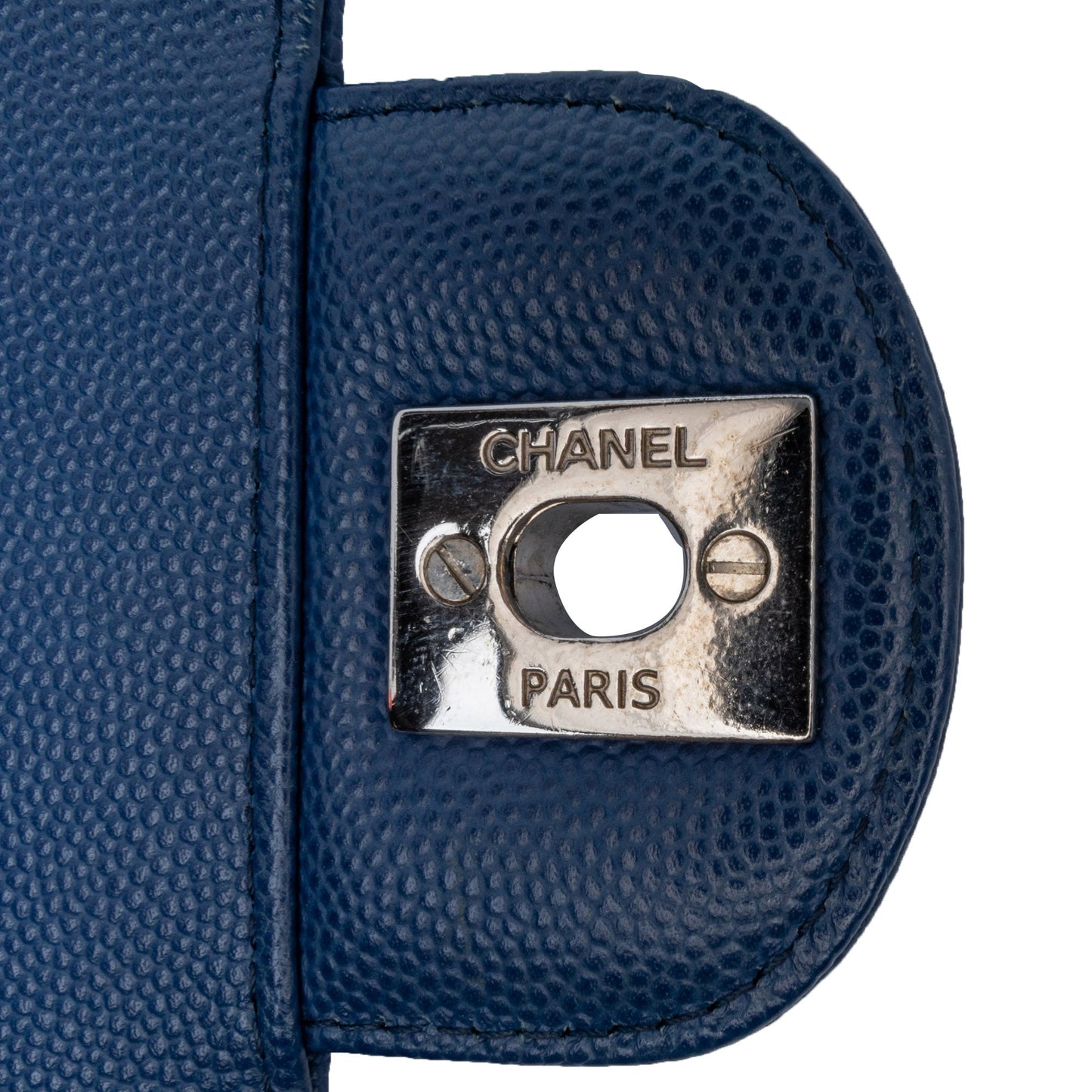 Chanel Sac Mini Rectangular Classic Chevron Caviar Single Flap