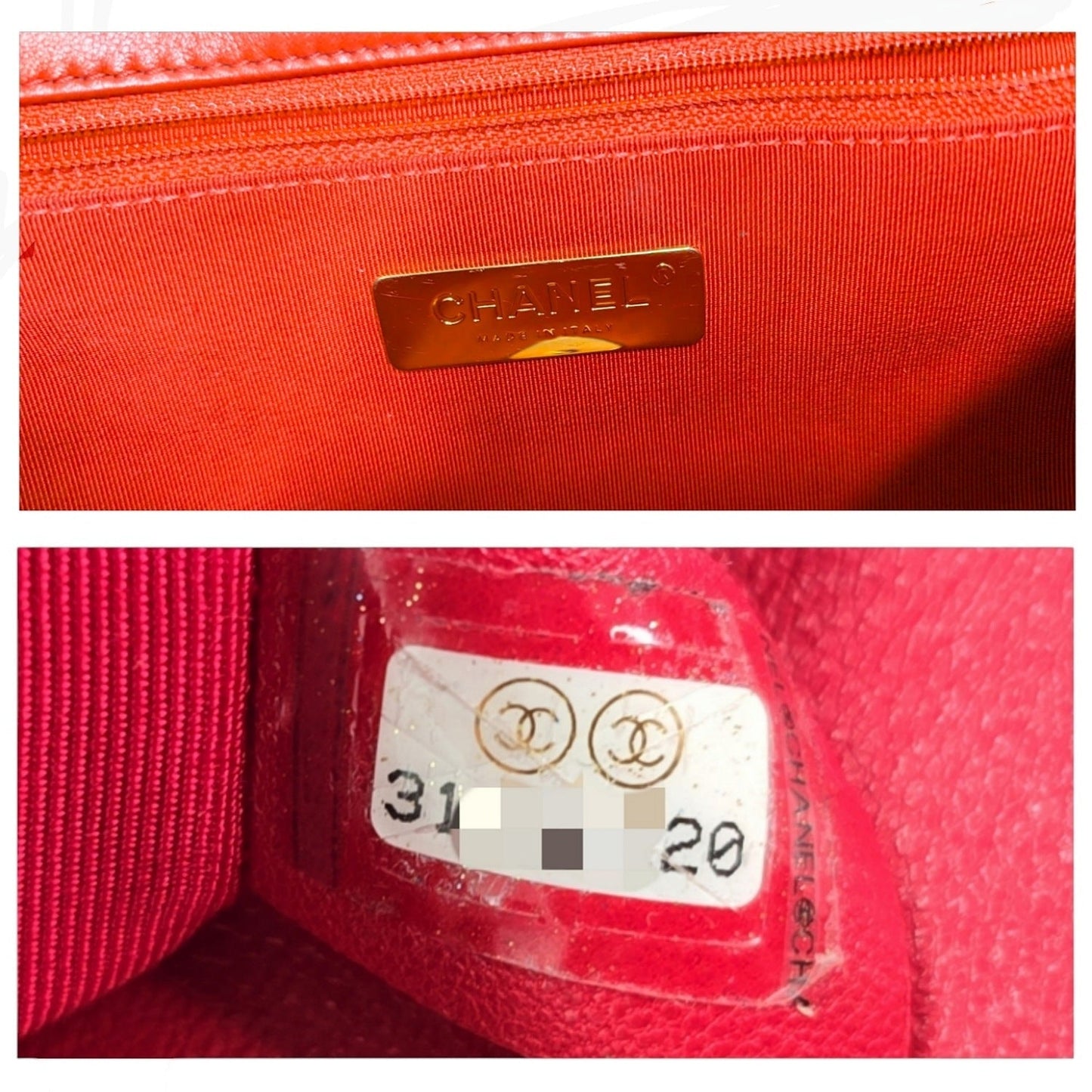 Chanel 19 Lambskin Quilted Medium Flap Bag Red