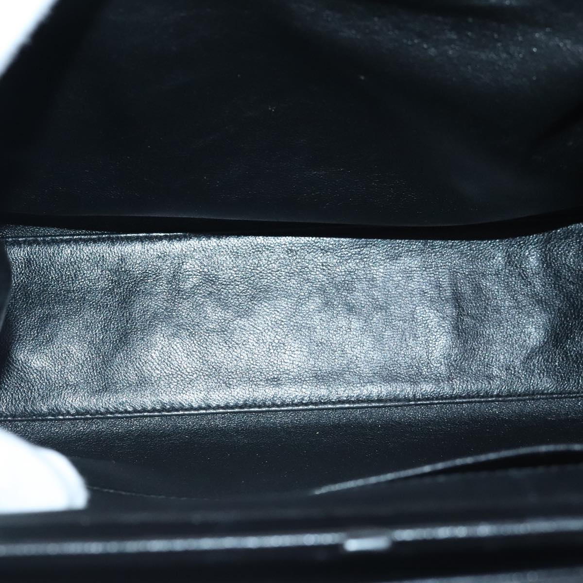 CHANEL COCO Mark Shoulder Bag Caviar Skin Black CC 90649