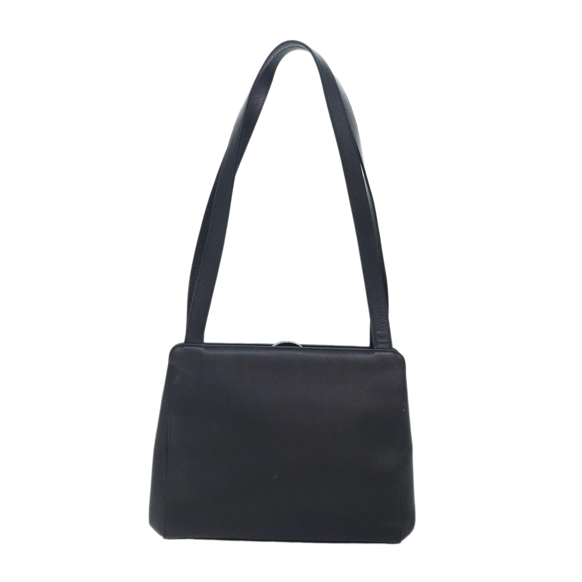CHANEL COCO Mark Shoulder Bag Caviar Skin Black CC 90649