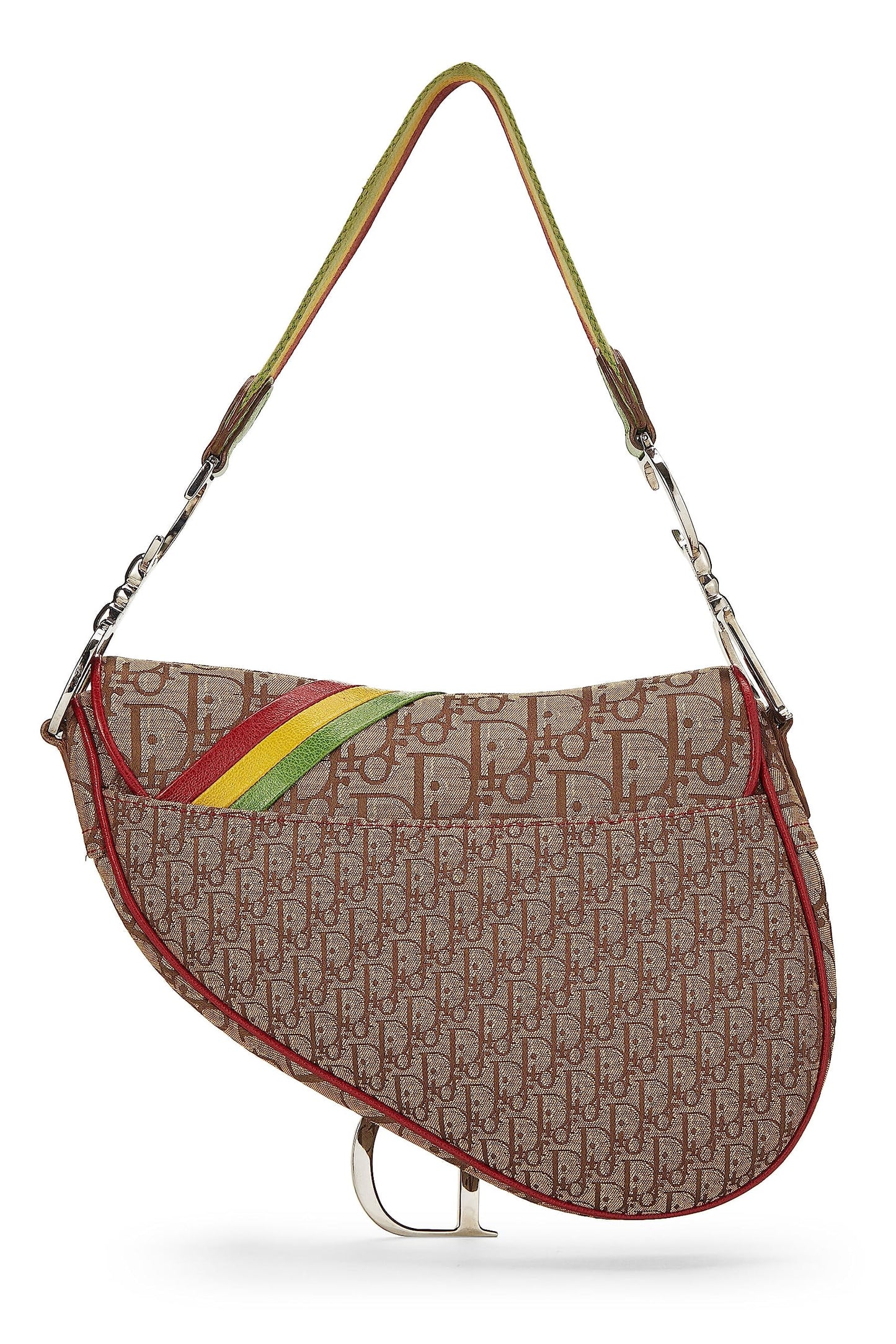 Dior, Rasta Trotter Saddle Bag, Multi