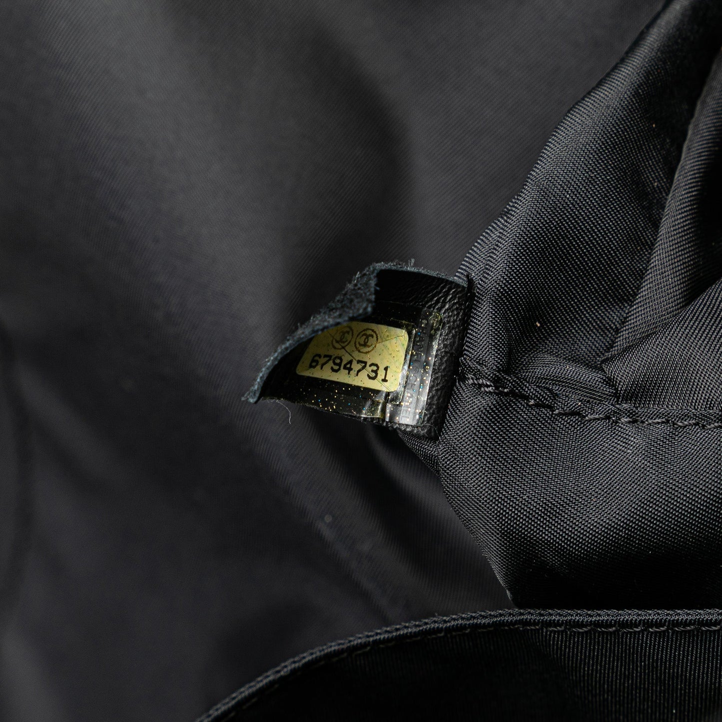 Black Chanel New Travel Line Business Bag