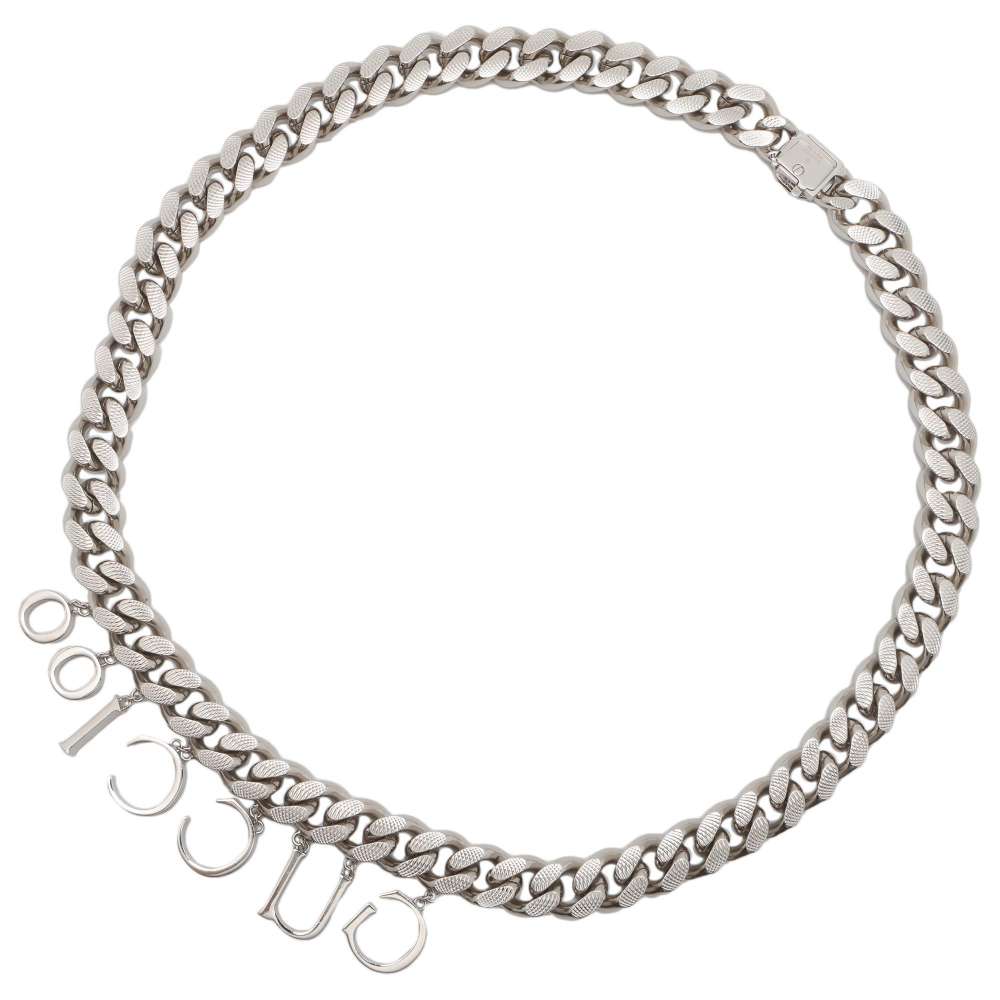 GUCCI ChainNecklace 100th Anniversary Limited Silver Metal