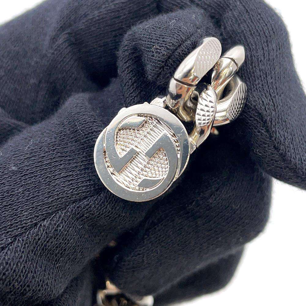 GUCCI ChainNecklace 100th Anniversary Limited Silver Metal