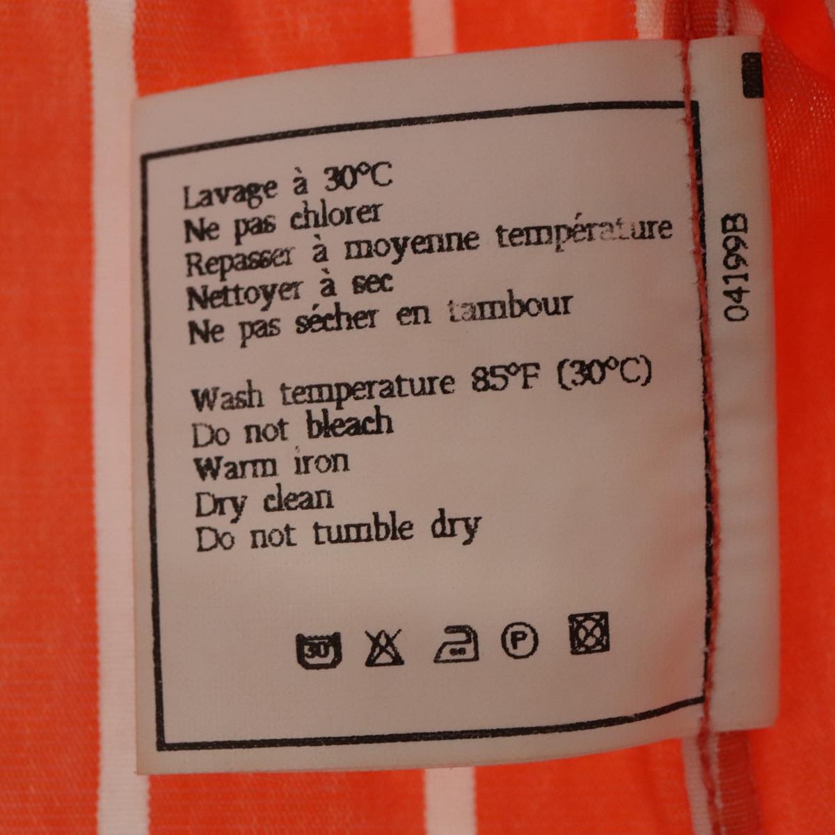CHANEL Shirt Cotton Orange CC 94245A