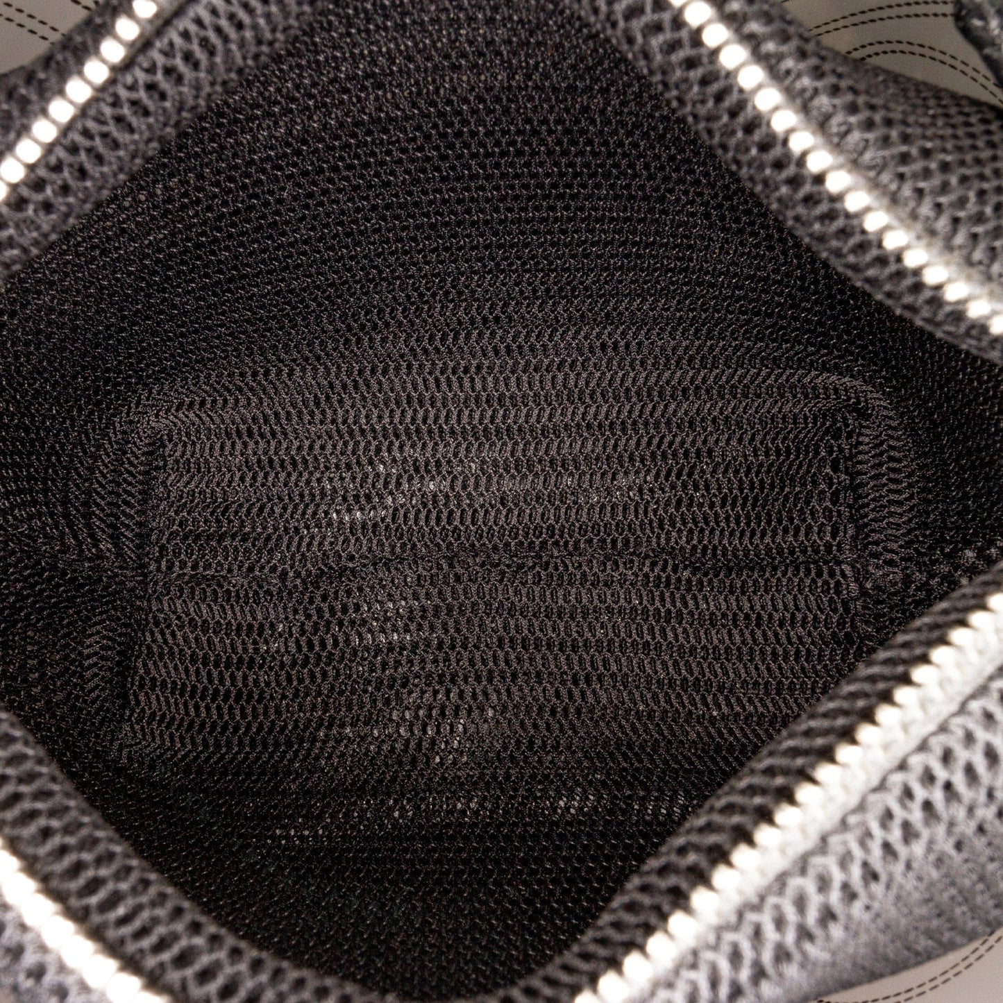 Chanel Sac Crumpled Calfskin PVC Camellia Bucket