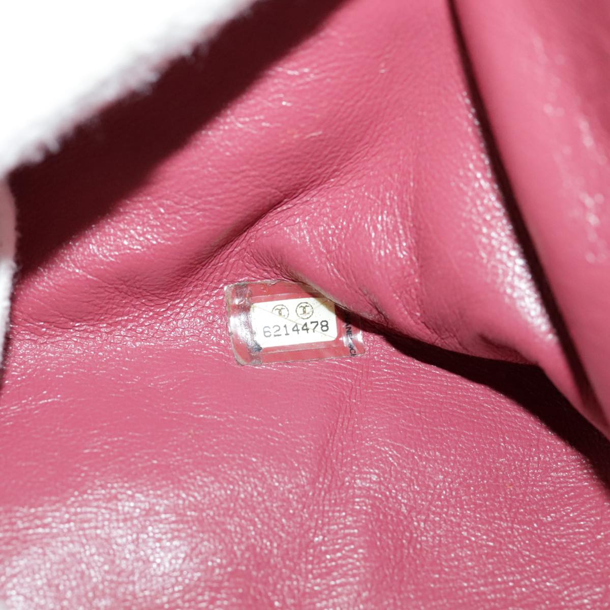 CHANEL Matelasse Boston Bag Caviar Skin Red CC 97743