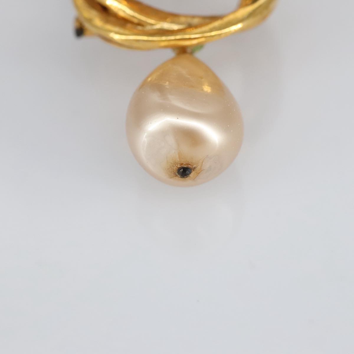 CHANEL COCO Mark Brooch metal Gold CC 97757