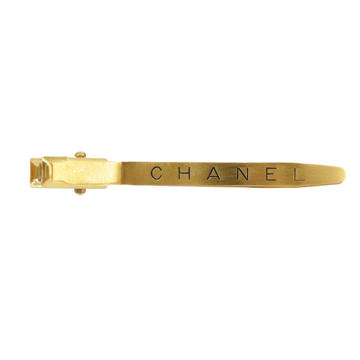 CHANEL Barrette metal Gold CC 97761
