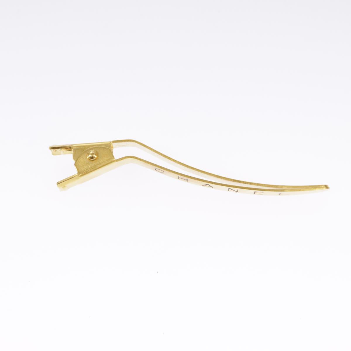 CHANEL Barrette metal Gold CC 97761