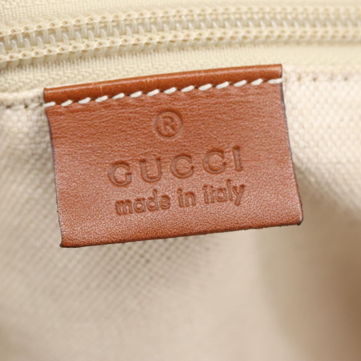 GUCCI GG Canvas Tote Bag Nylon Pink Silver 295252 98421