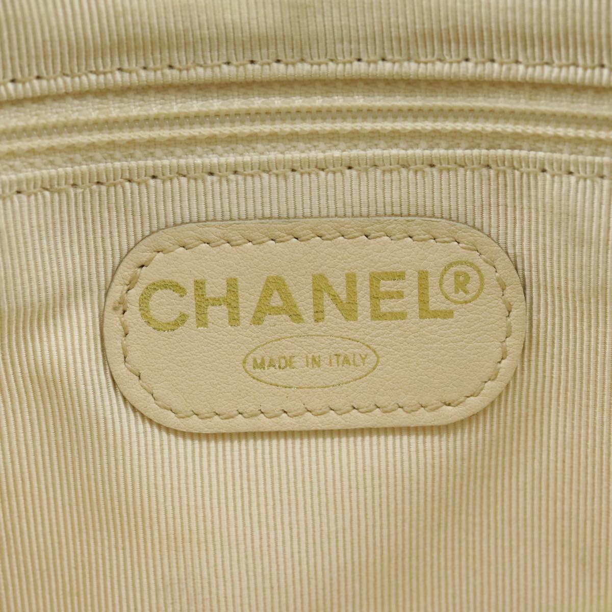 CHANEL Matelasse Waist bag Caviar Skin Gold Light green CC 98580