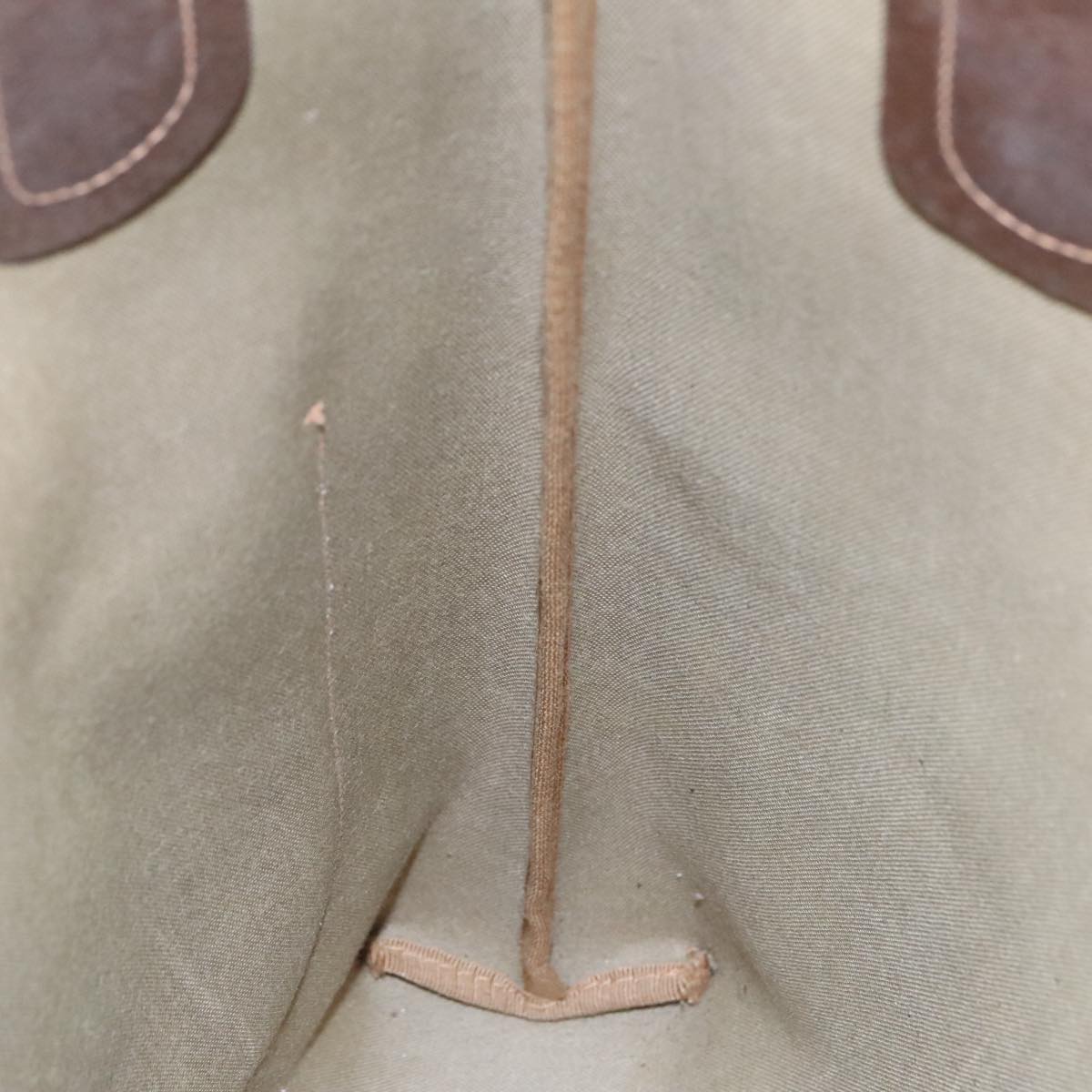 GUCCI GG Supreme Web Sherry Line Tote Bag PVC Beige Gold 89 02 003 98727