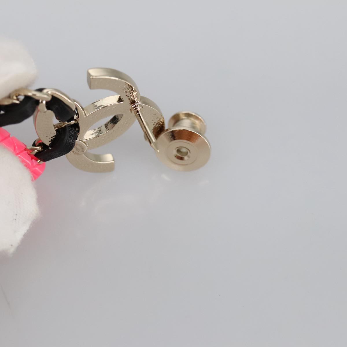 CHANEL COCO Mark Brooch metal Silver CC 98931