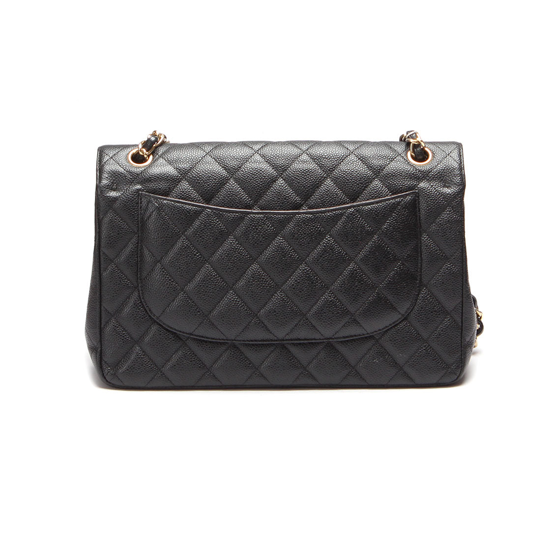 Chanel Caviar Jumbo Classic Double Flap Bag Leather Shoulder Bag in Great Condition