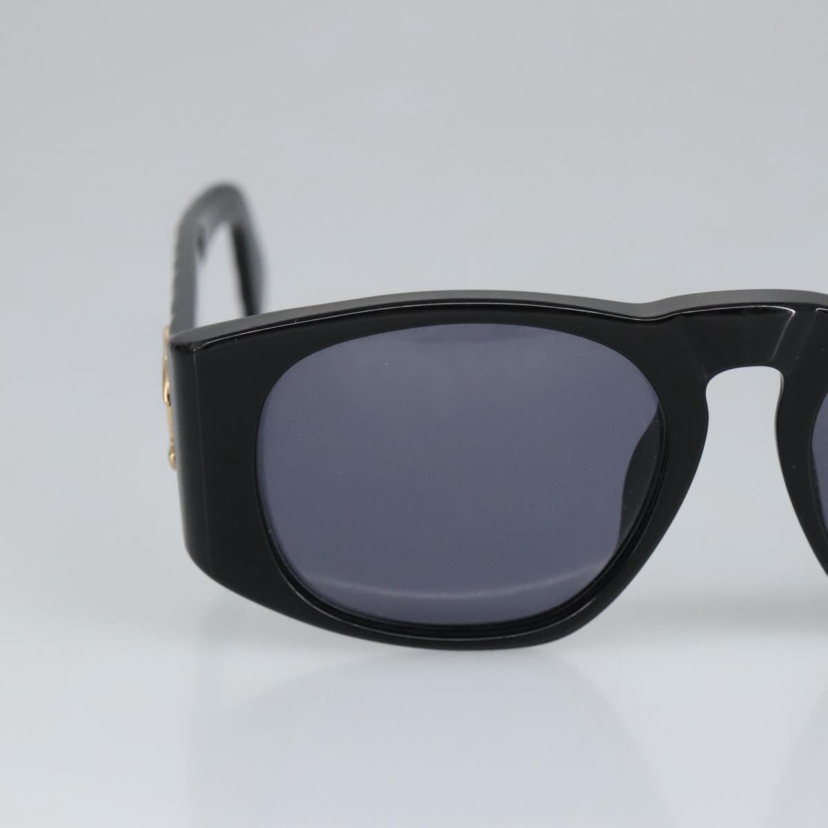 CHANEL Sunglasses plastic Black CC 99518