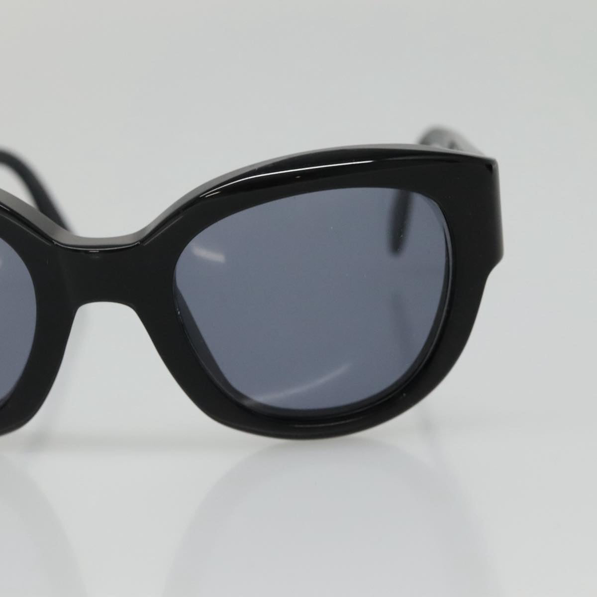 CHANEL Sunglasses plastic Black CC 99551