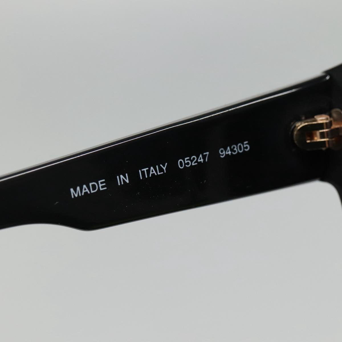 CHANEL Sunglasses plastic Black CC 99551