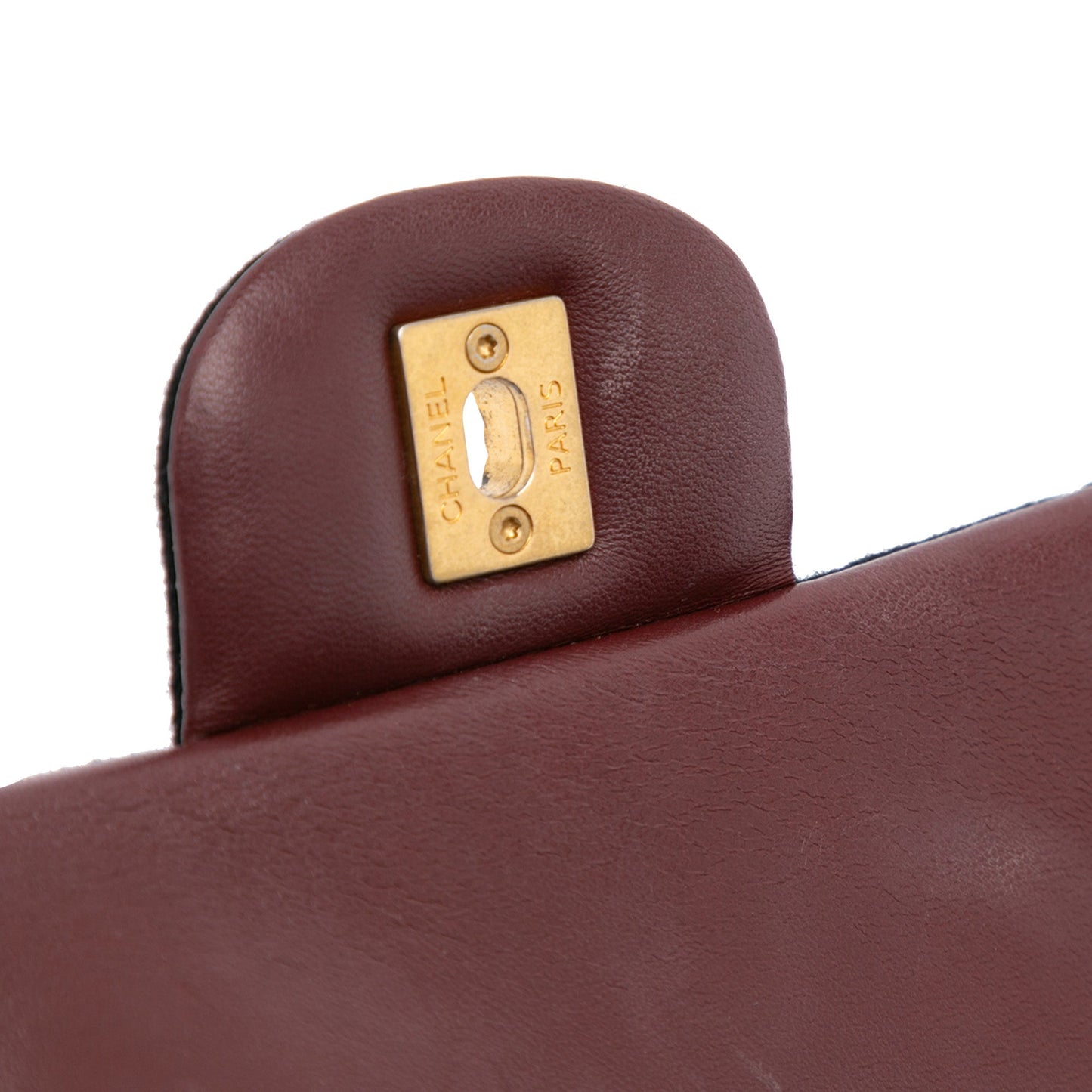 Chanel Sac Mini Rectangular Felt Paris-Hamburg Charms Flap