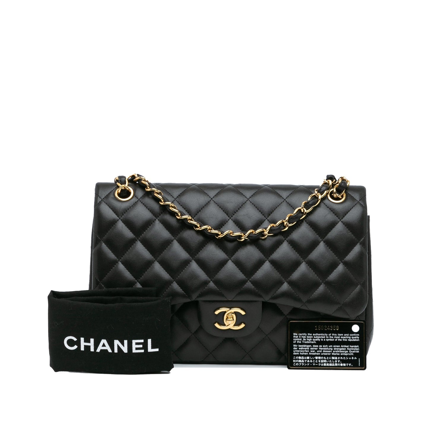 Chanel Sac Jumbo Classic Lambskin Double Flap