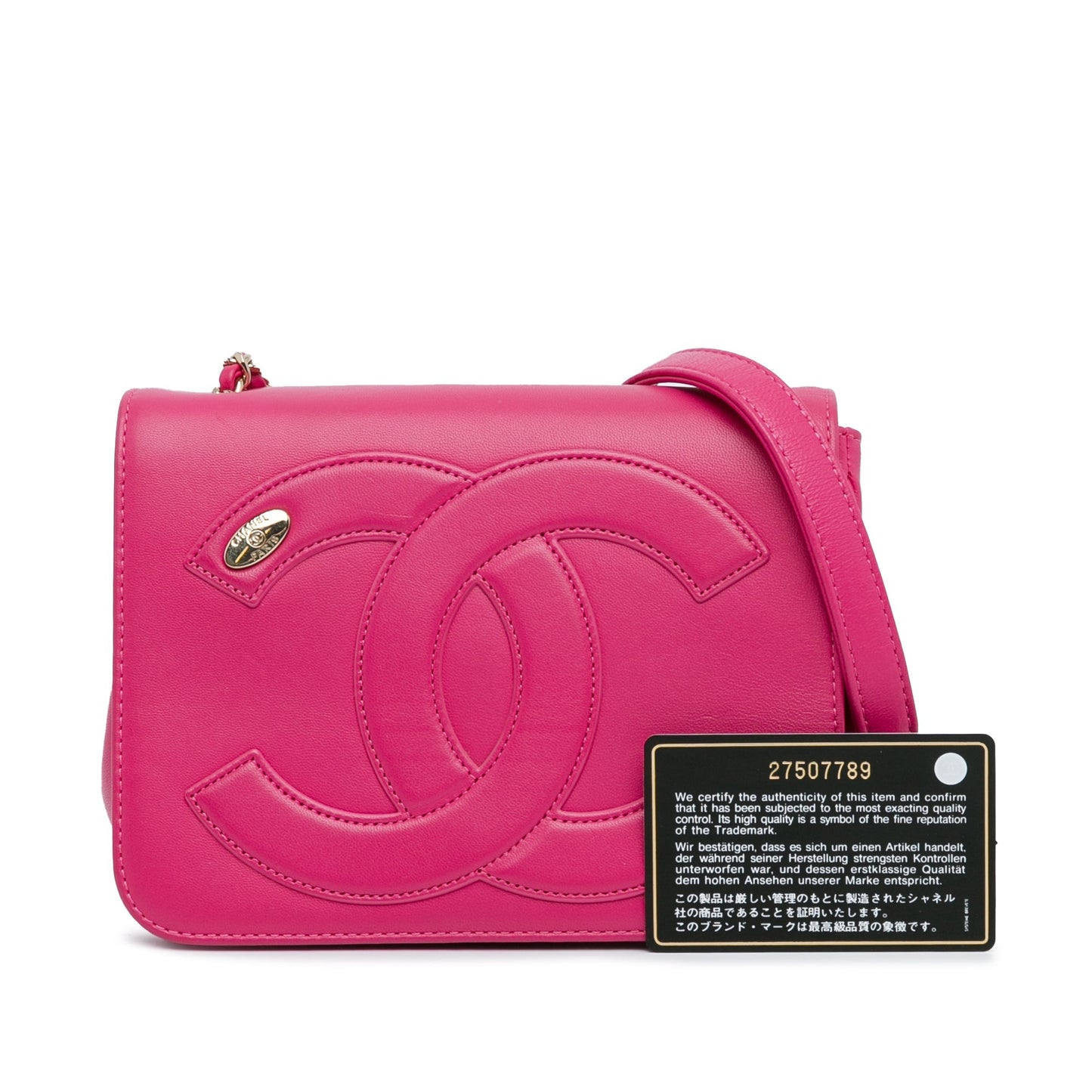 Chanel Sac Lambskin CC Mania Flap