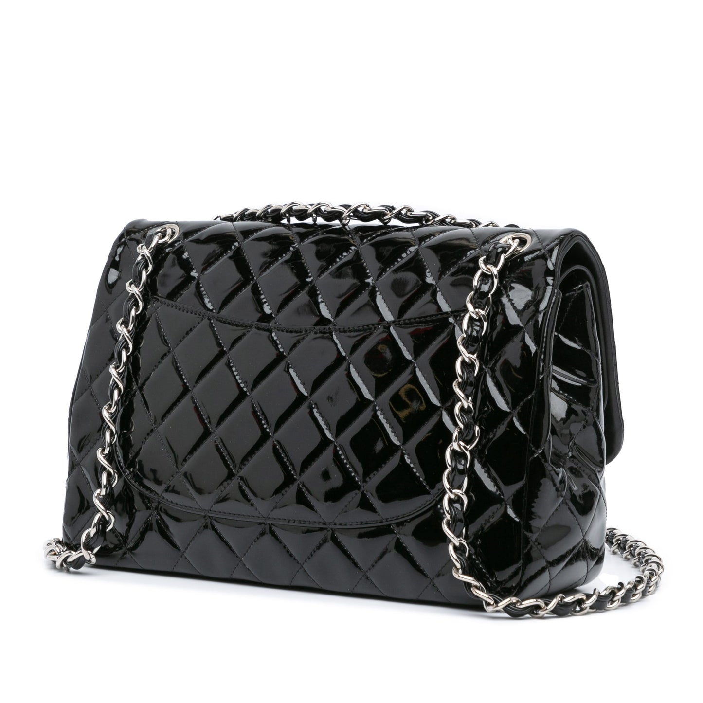 Chanel Sac Jumbo Classic Patent Double Flap