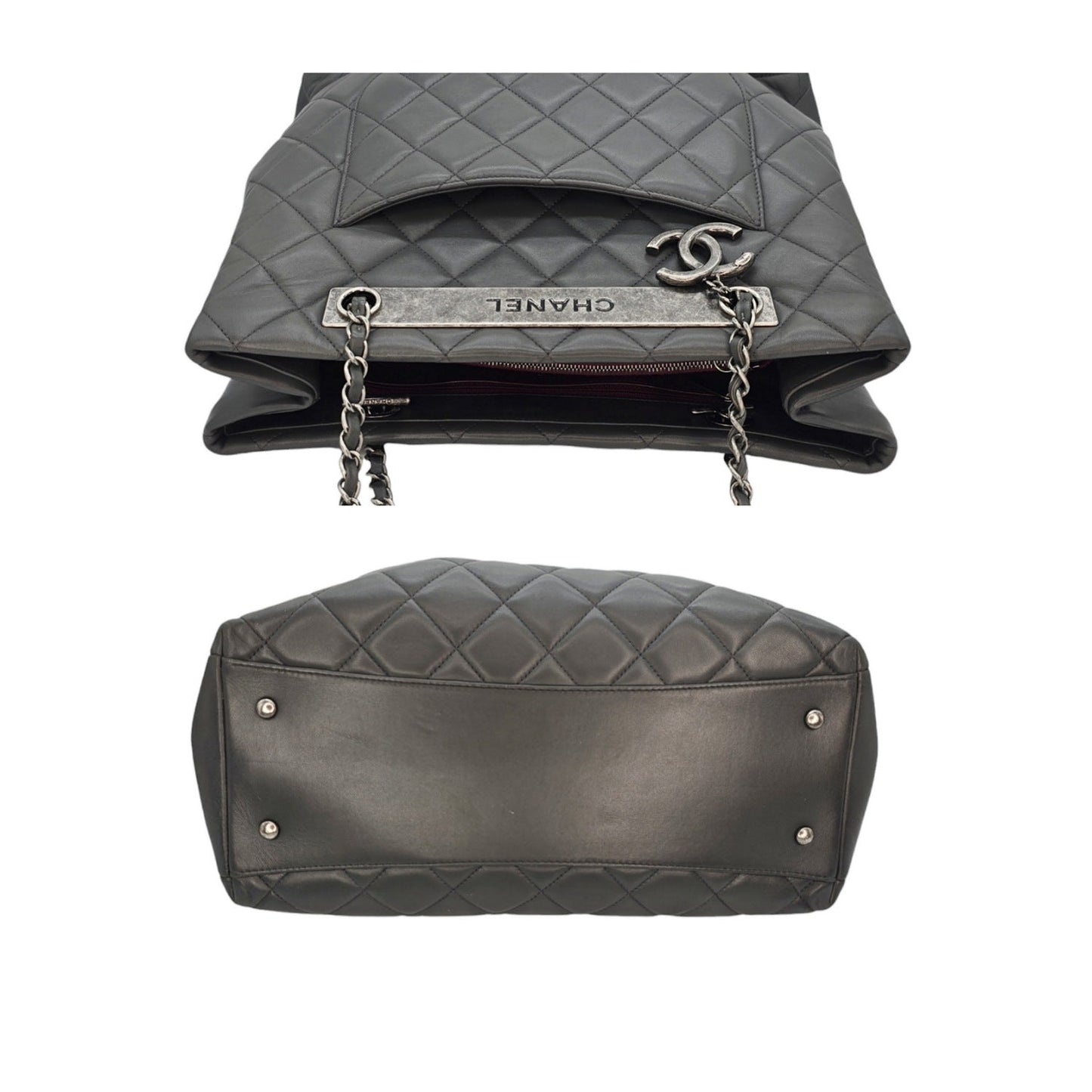 CHANEL Trendy CC Diamond Quilted Shopping Tote