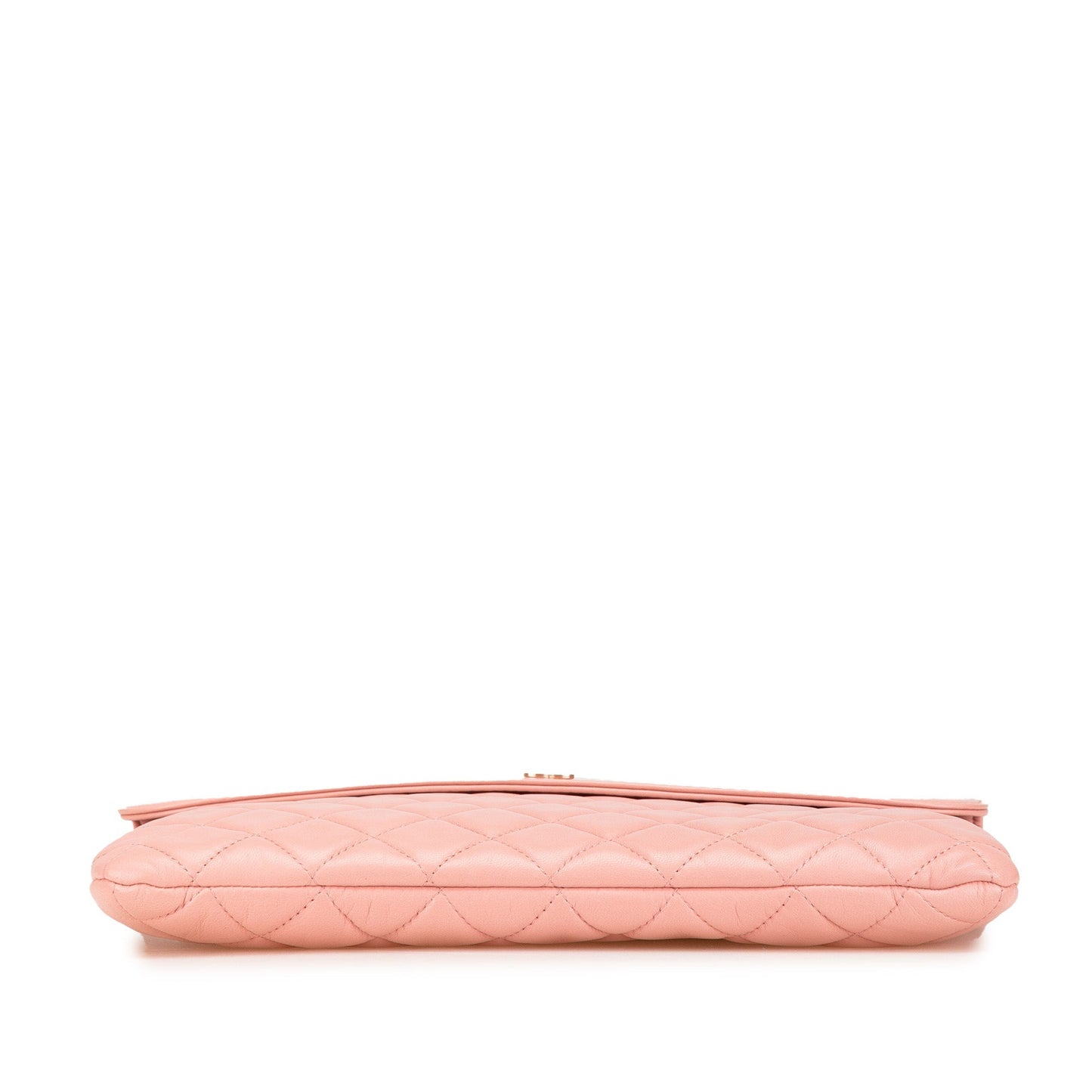 Chanel Sac Medium Quilted Lambskin Flap O Case Clutch