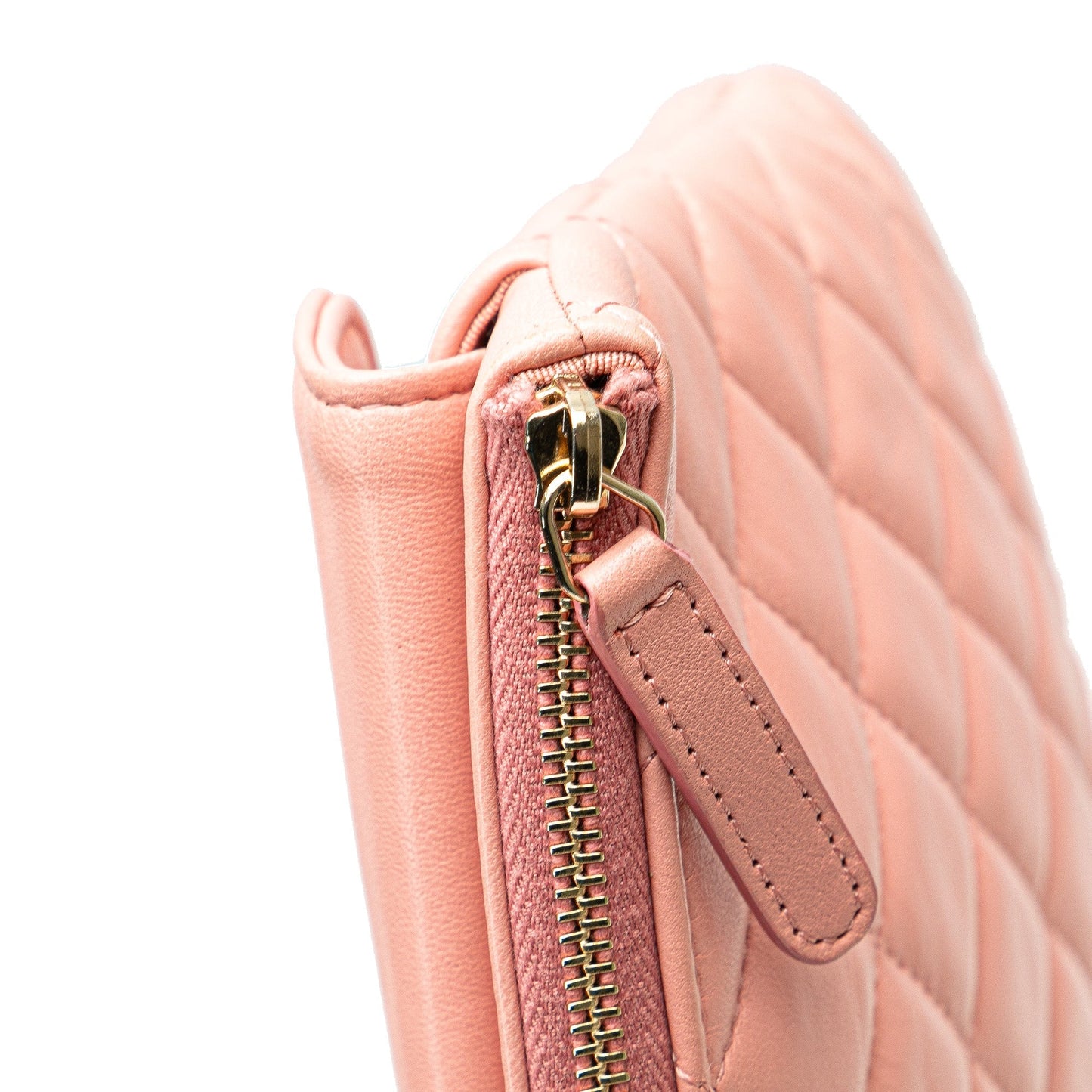 Chanel Sac Medium Quilted Lambskin Flap O Case Clutch