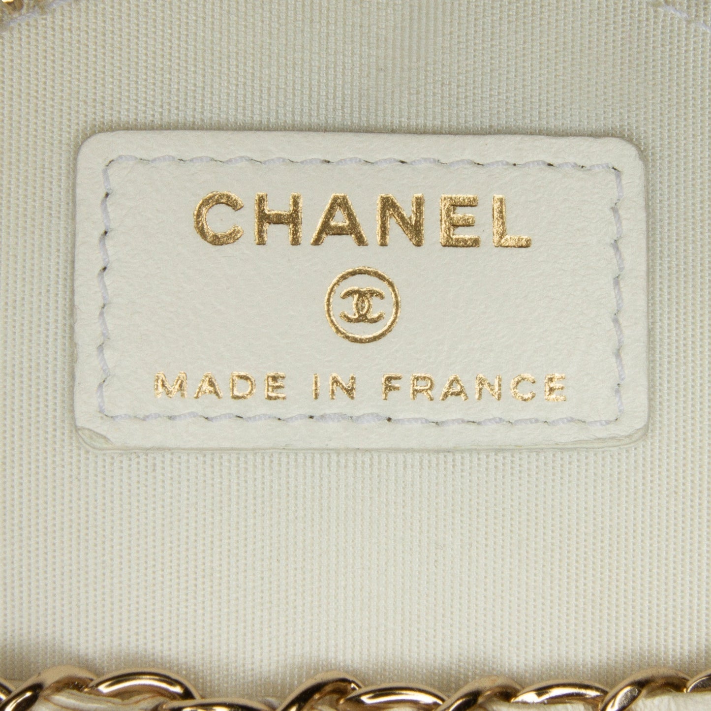 Chanel Sac Chain and Charm Vanity Case