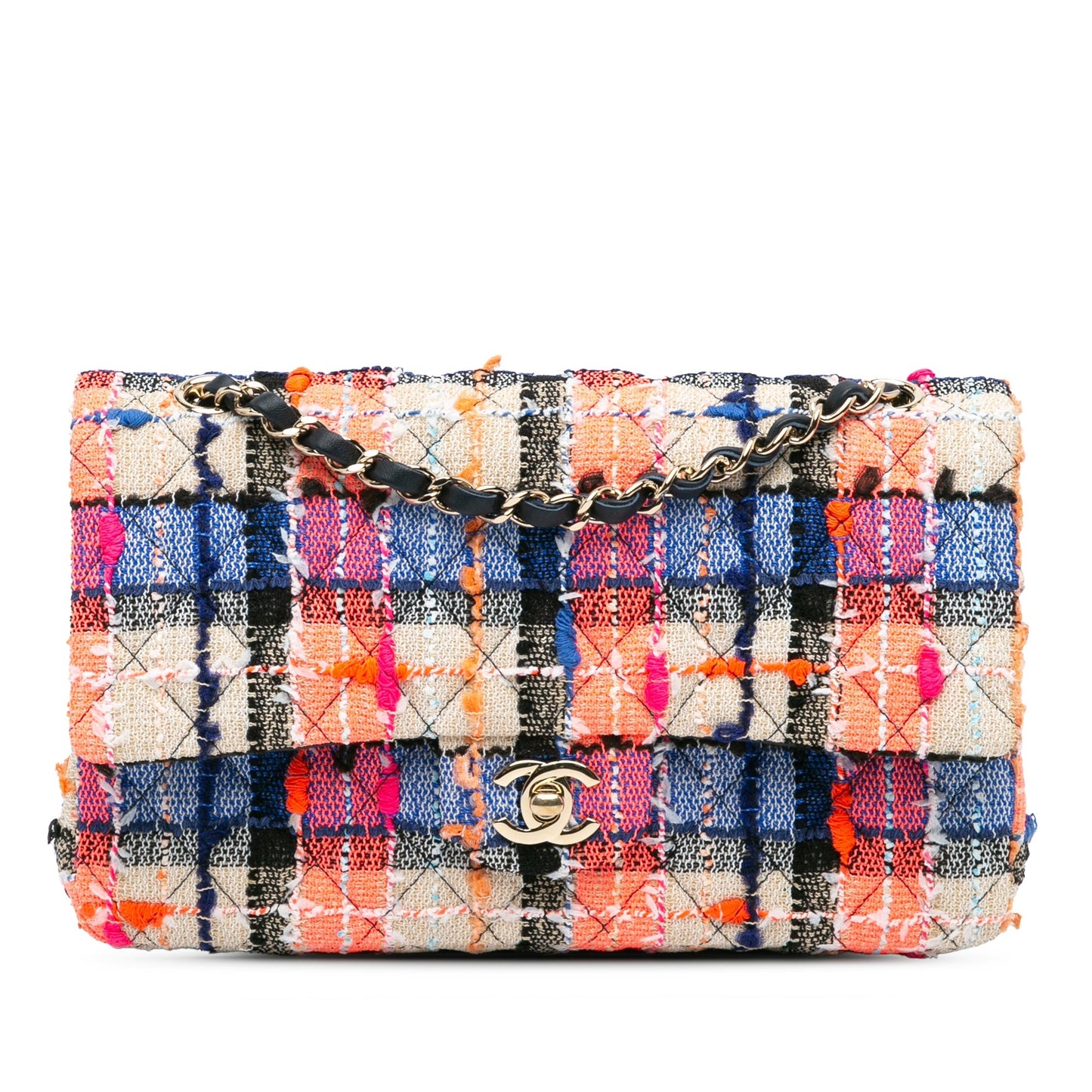 Chanel Sac Medium Classic Tweed Double Flap