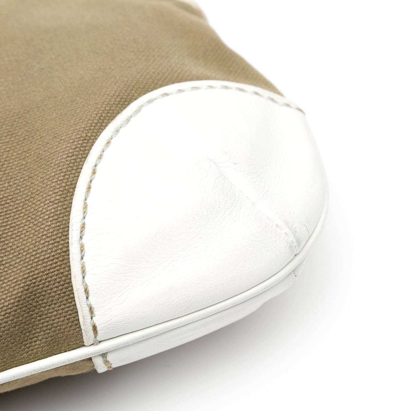 Chanel Sac Canvas Olsen Shoulder Bag