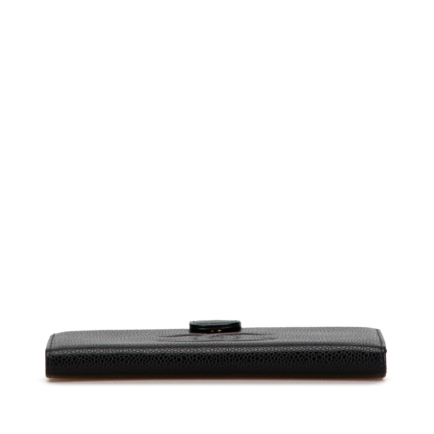 Black Chanel CC Caviar Long Wallet