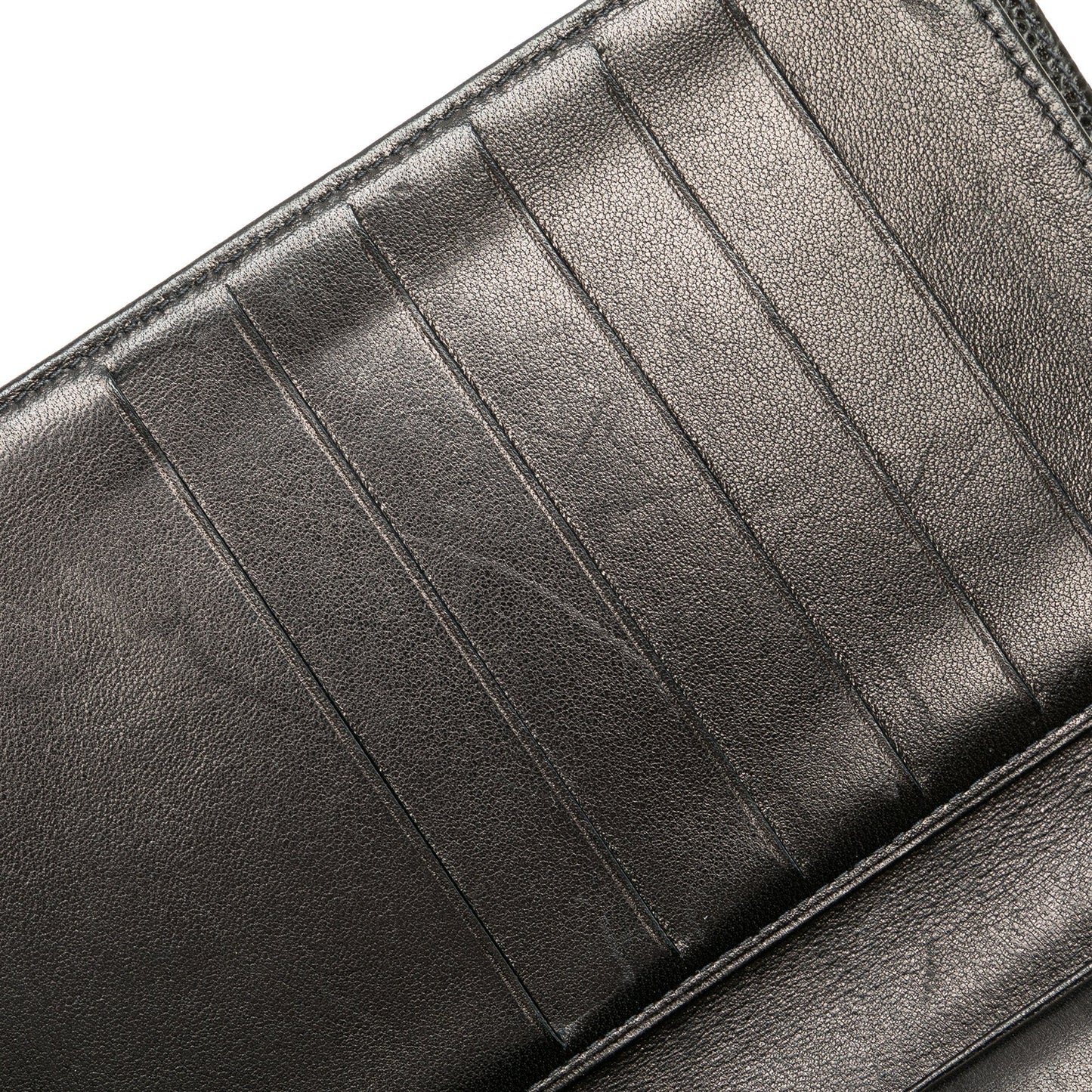 Black Chanel CC Caviar Long Wallet