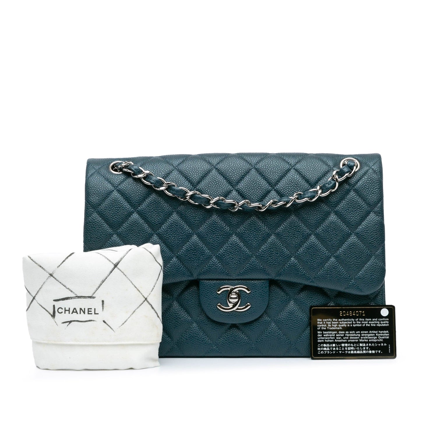 Chanel Sac Jumbo Classic Caviar Double Flap
