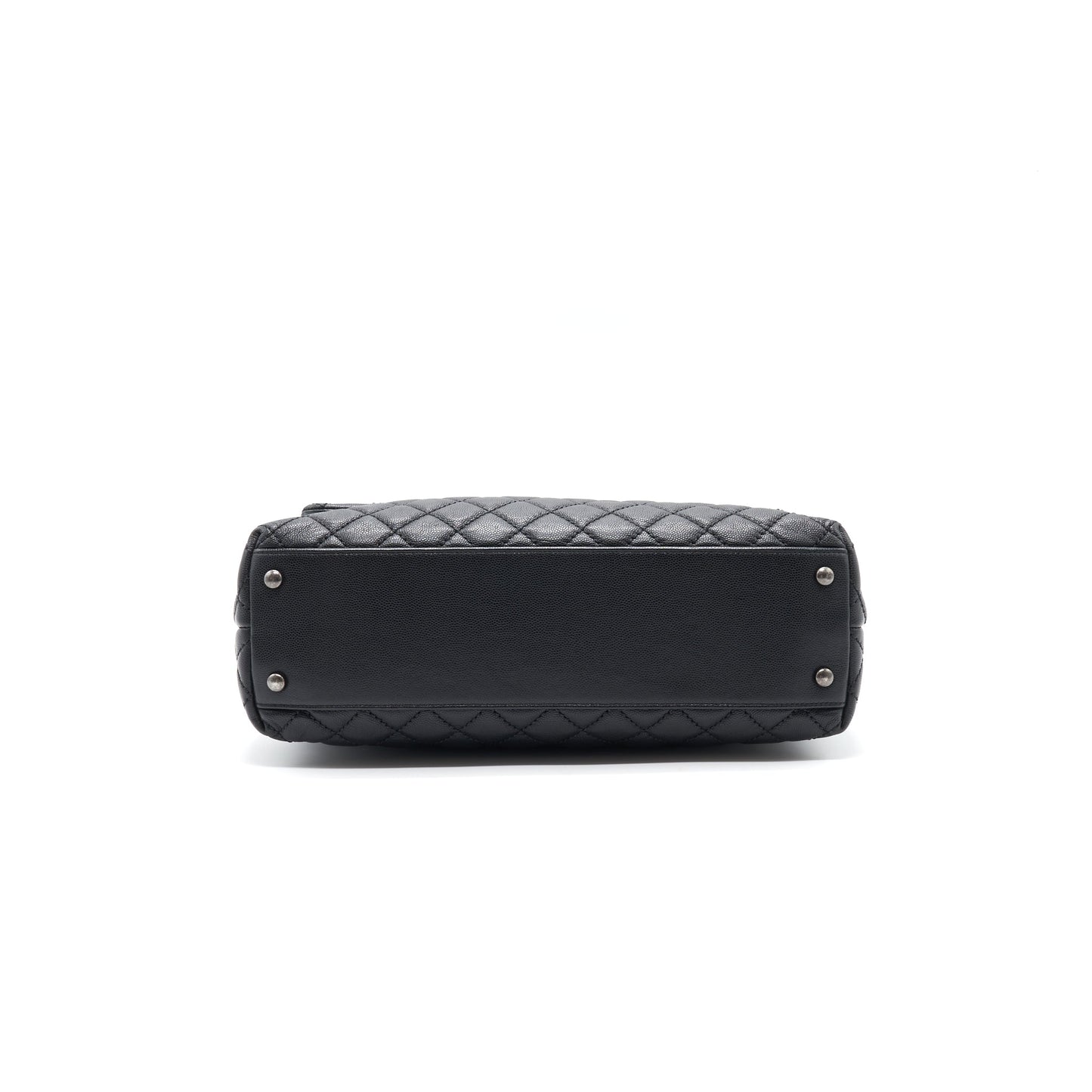 Chanel COCO Handle Flap Bag Large Black