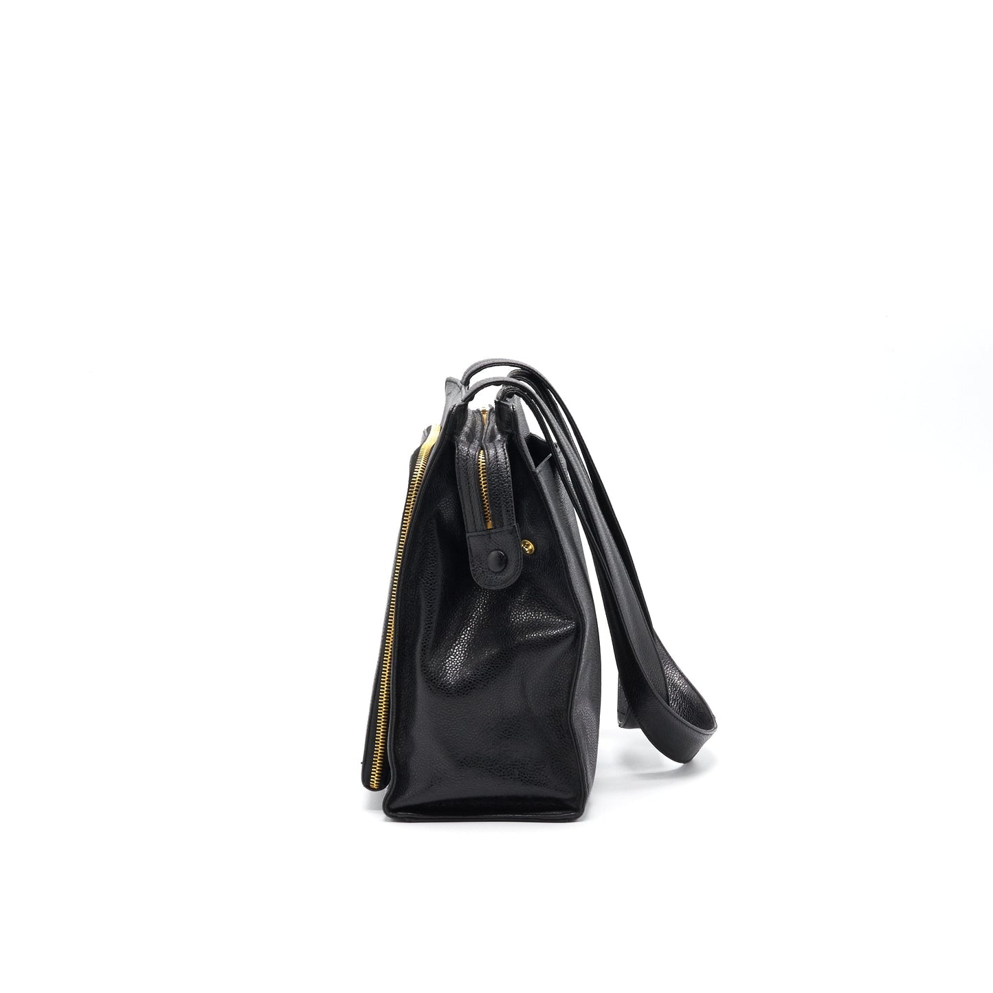 Chanel Cavier Shoulder Bag Black GHW