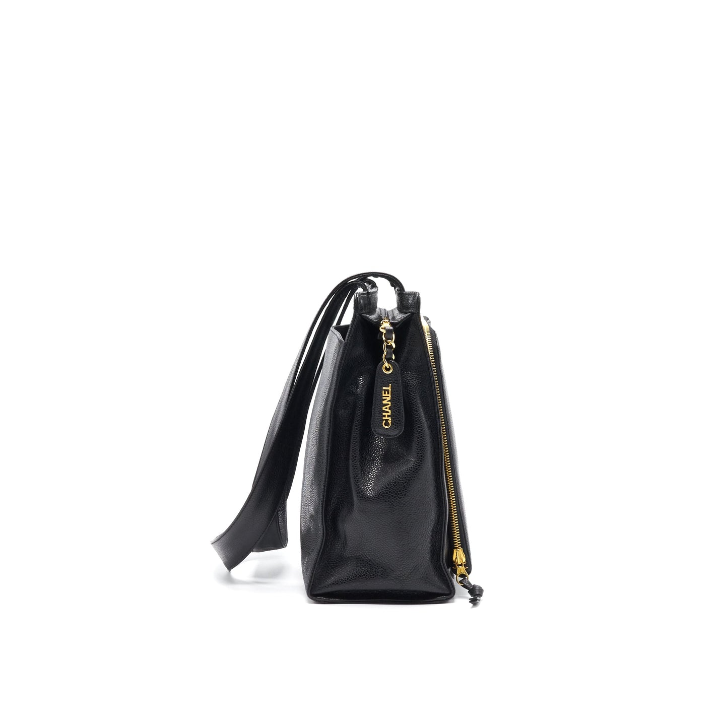 Chanel Cavier Shoulder Bag Black GHW