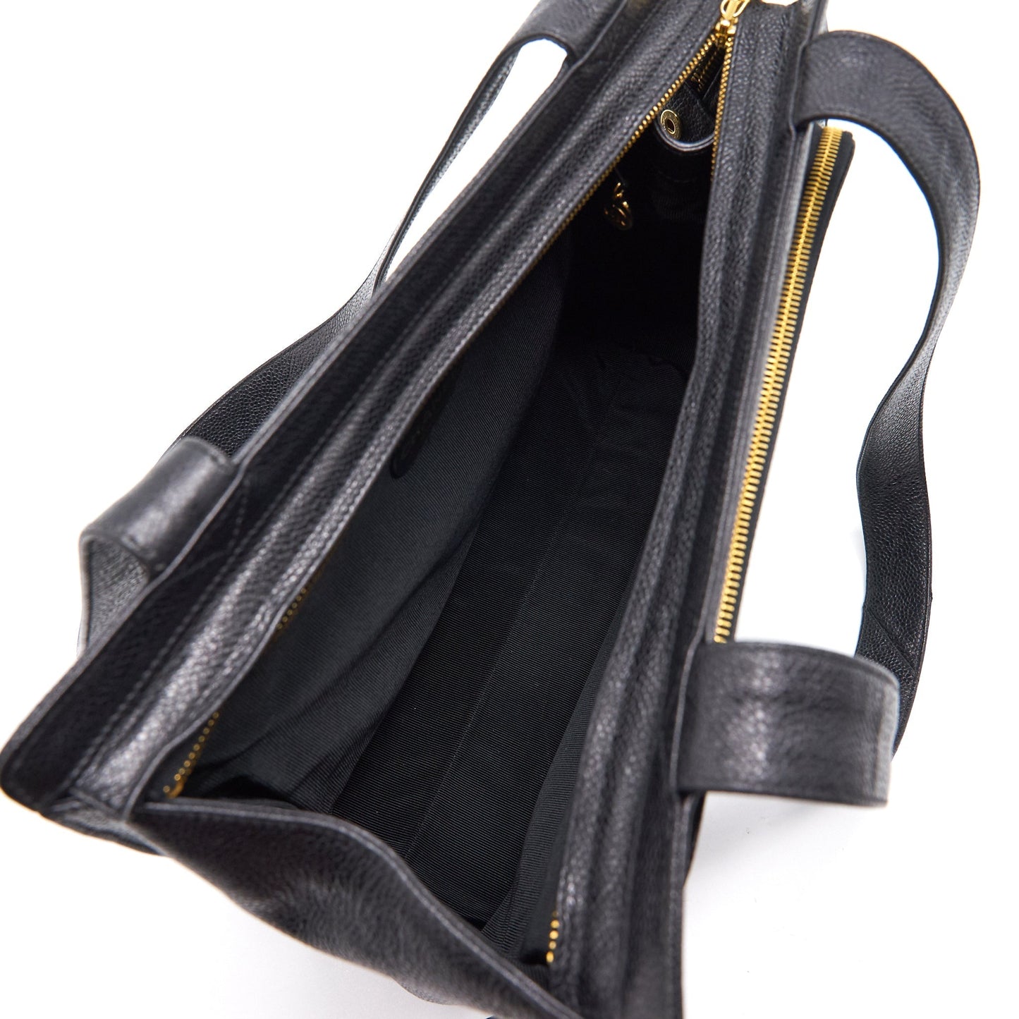 Chanel Cavier Shoulder Bag Black GHW
