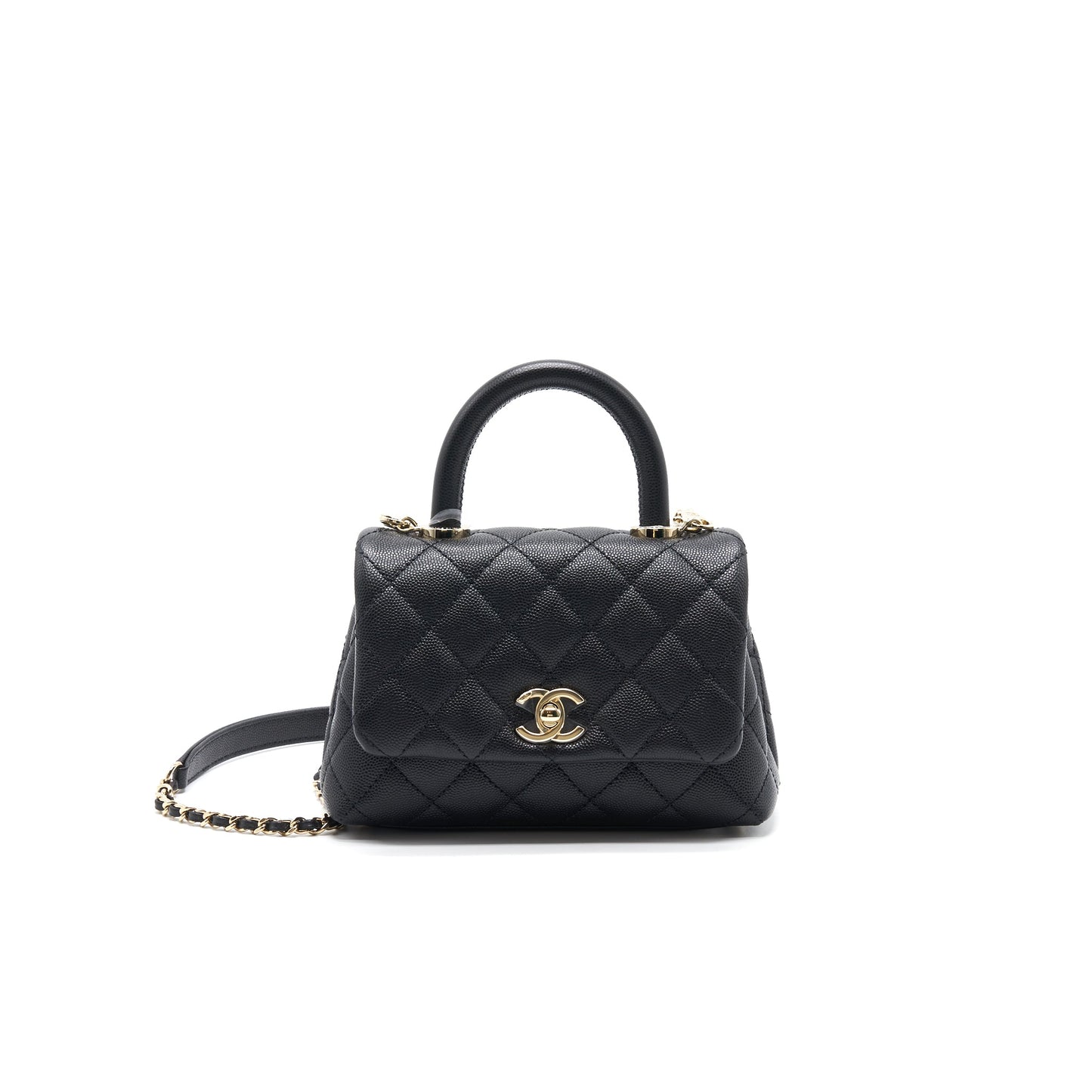 Chanel Coco Handle Extra Mini Black LGHW