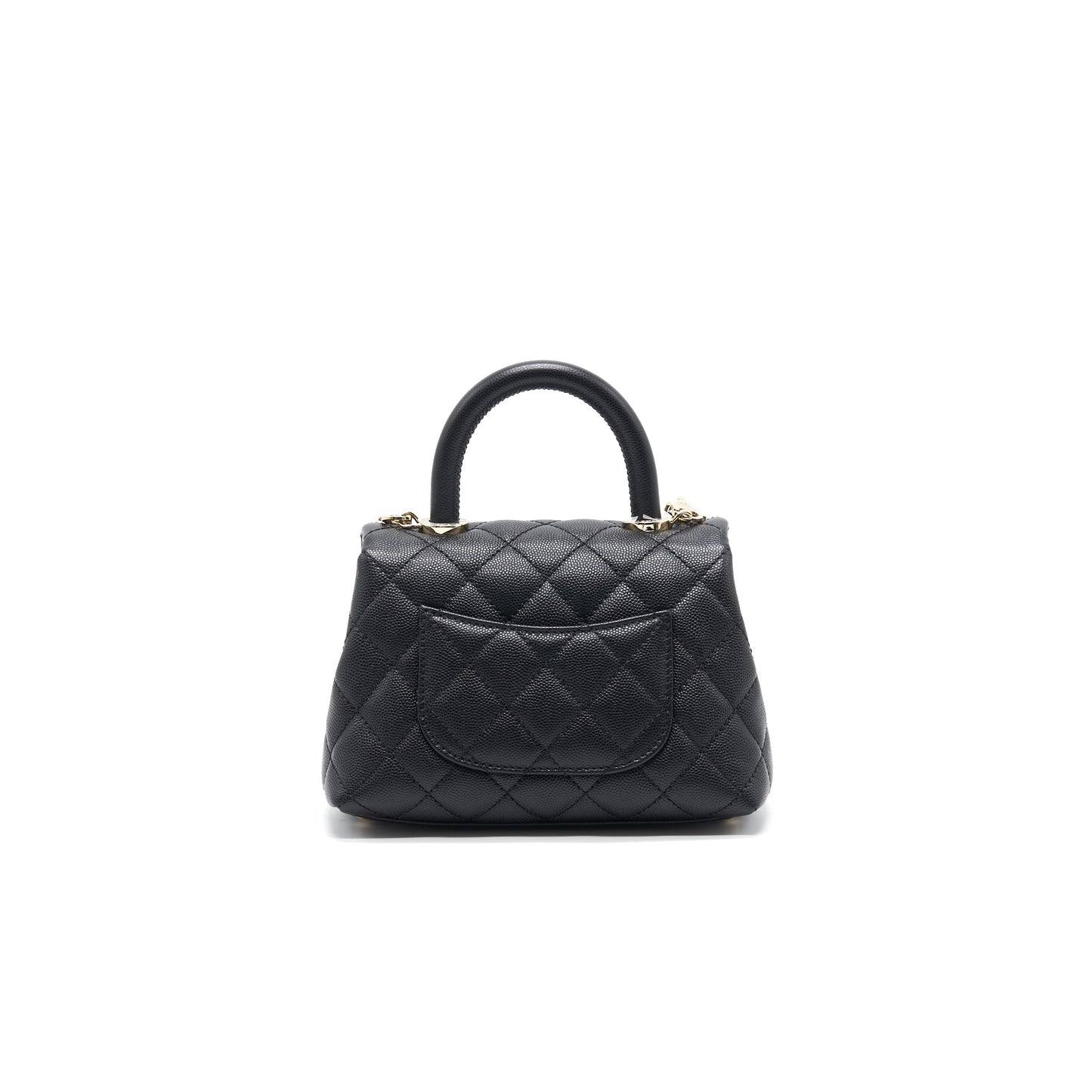 Chanel Coco Handle Extra Mini Black LGHW serial30