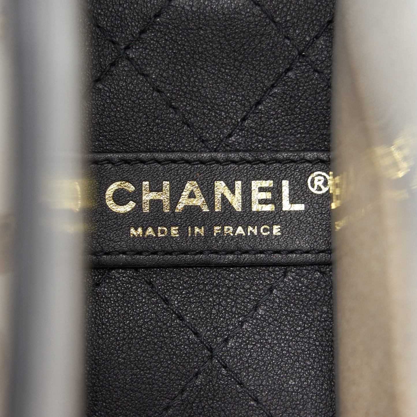 Chanel Transparent "Sand By The Sea" Pearl Flap Bag