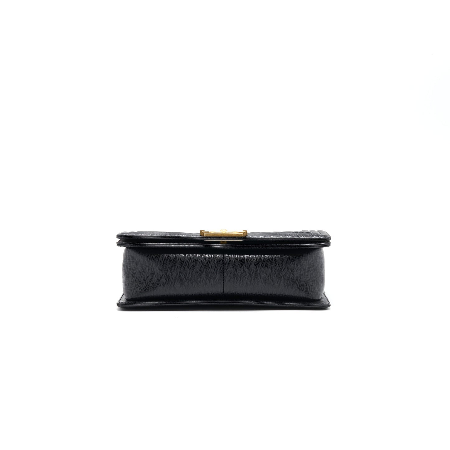 Chanel Boy Chanel Handbag Caviar Black GHW