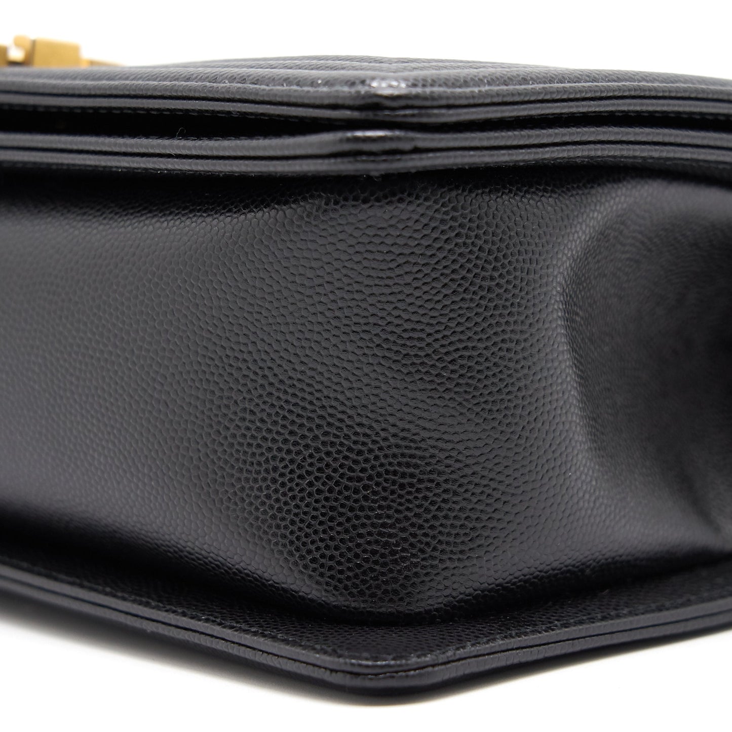 Chanel Boy Chanel Handbag Caviar Black GHW